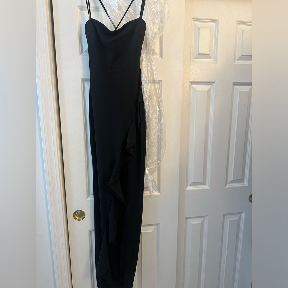 Windsor - Tiffany Sleeveless High Slit Formal Dress (XS/S)